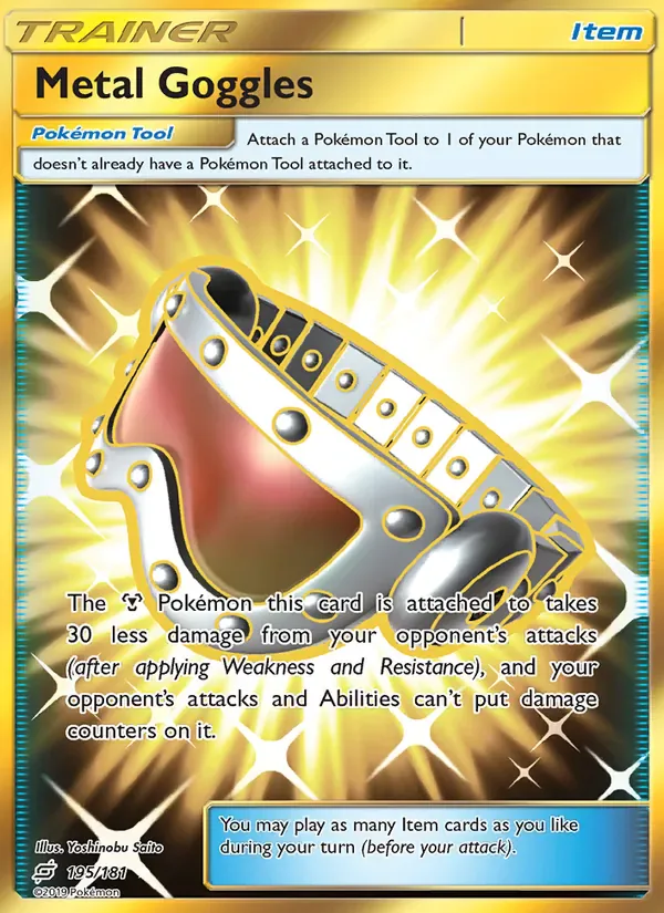 Metal Goggles 195/181 from Team Up