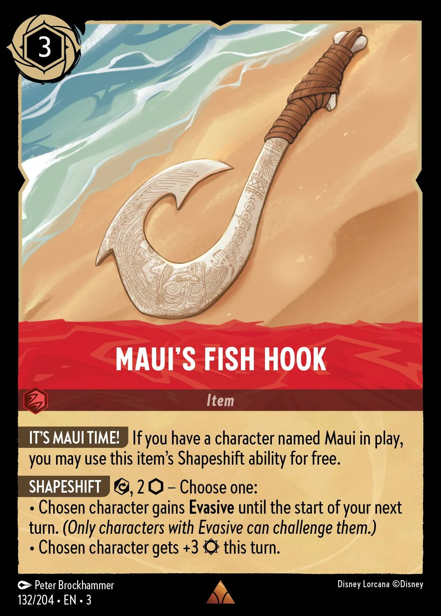 Maui's Fish Hook 132/204 from Into the Inklands