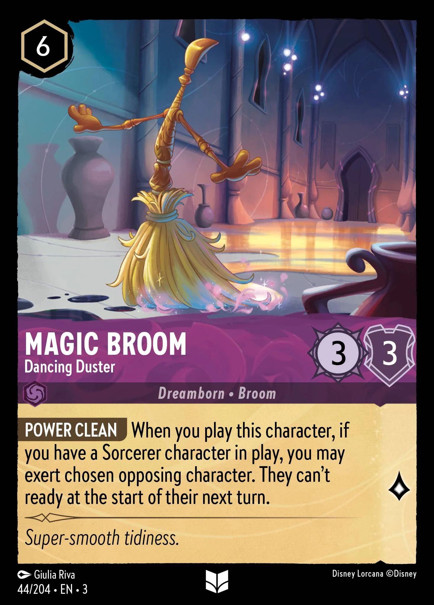 Magic Broom - Dancing Duster 44/204 from Into the Inklands