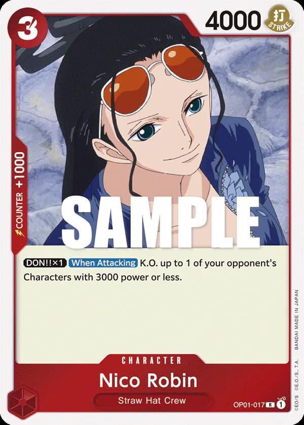 Nico Robin OP01-017 Standard printing