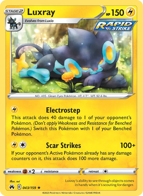 Luxray 043/159 from Crown Zenith