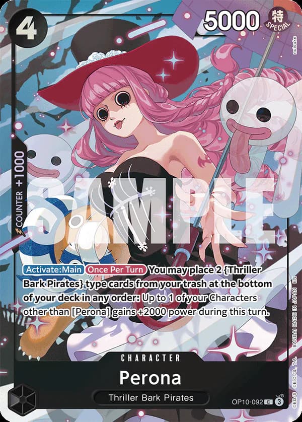 Perona OP10-092 Official alternate printing 3