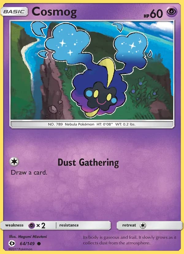 Cosmog 64/149 from Sun & Moon Base Set
