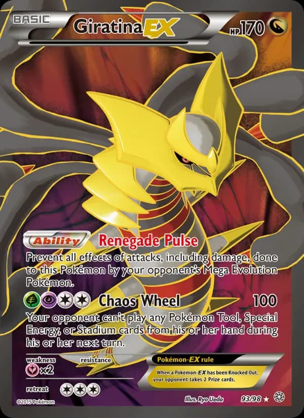Giratina EX 93/98 from Ancient Origins