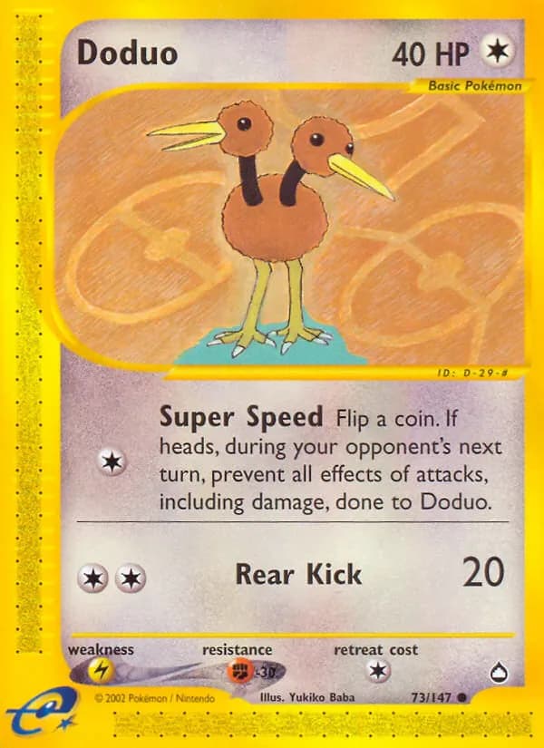 Doduo 73/147 from Aquapolis