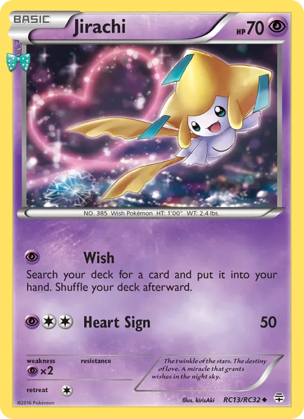 Jirachi RC13/RC32 from Generations