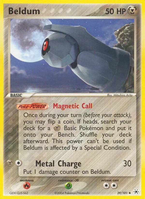 Beldum 29/101 from EX Hidden Legends