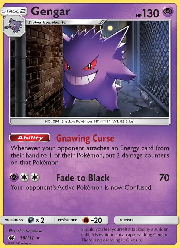 Gengar 38/111 from Crimson Invasion