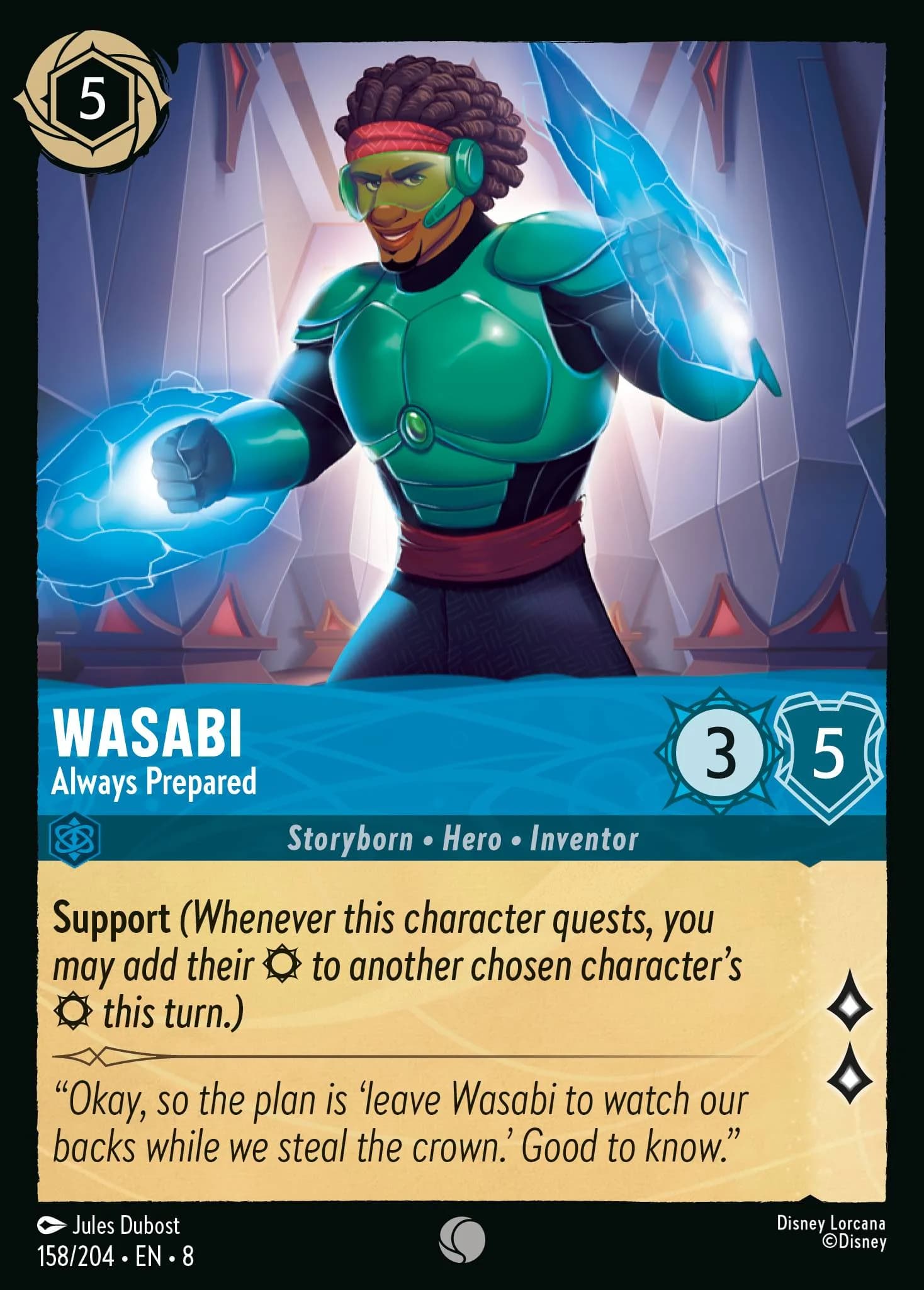 Wasabi - Always Prepared 158/204 from Reign of Jafar