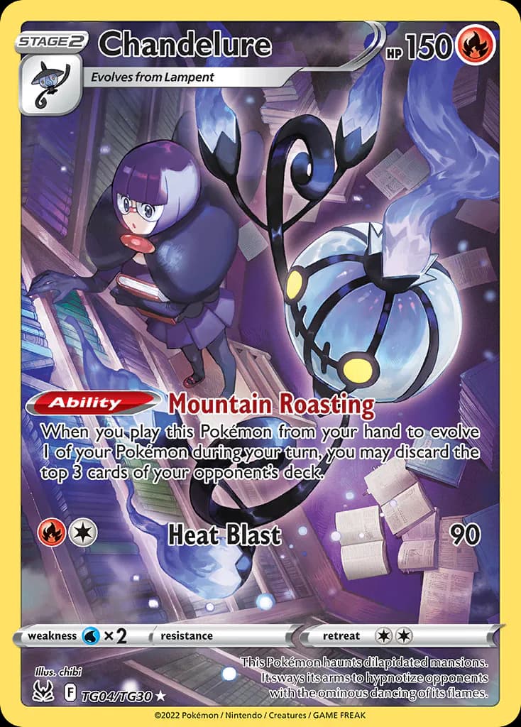 Chandelure TG04/TG30 from Lost Origin