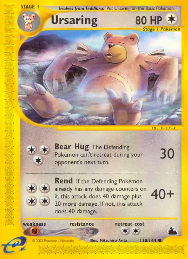 Ursaring 110/144 from Skyridge