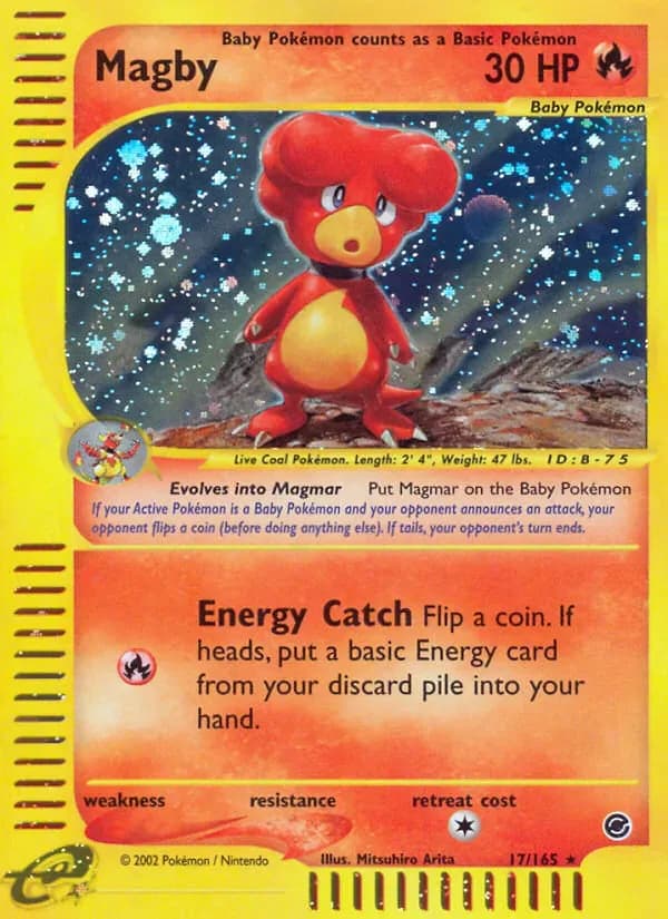 Magby 17/165 from Expedition Base Set