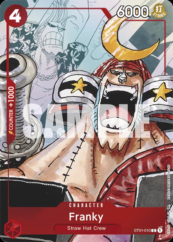 Franky ST01-010 Official alternate printing 1