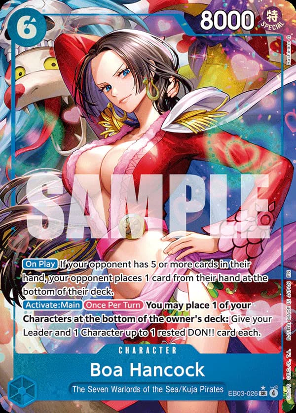Boa Hancock EB03-026 Official alternate printing 1