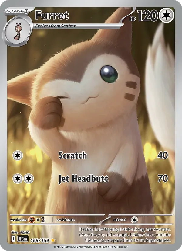 Furret 168/159 from Journey Together