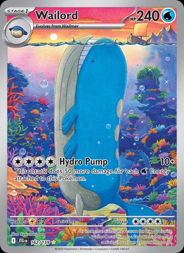 Wailord 162/159 from Journey Together