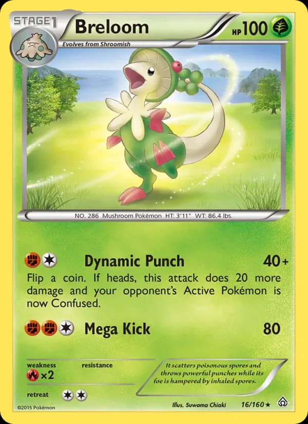 Breloom 16/160 from Primal Clash