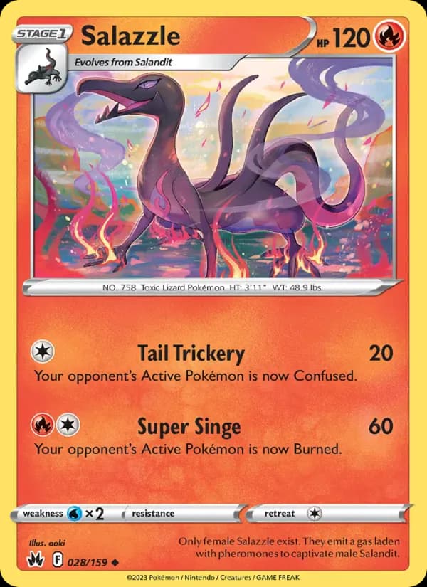 Salazzle 028/159 from Crown Zenith