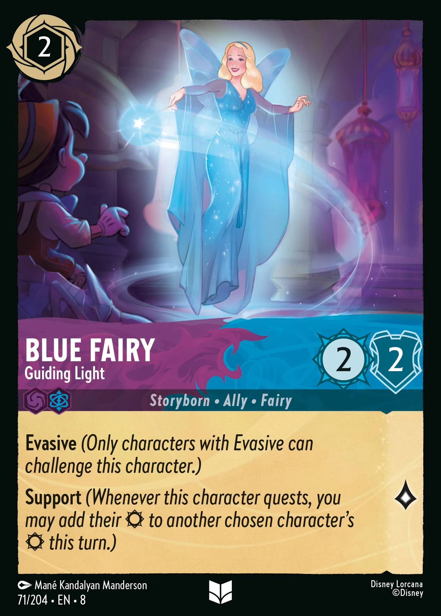 Blue Fairy - Guiding Light 71/204 from Reign of Jafar