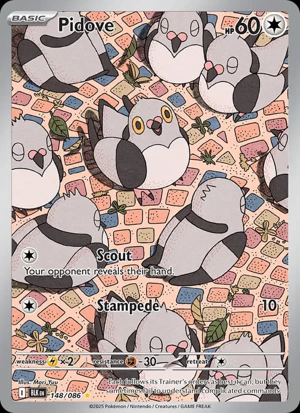 Pidove 148/86 from Black Bolt