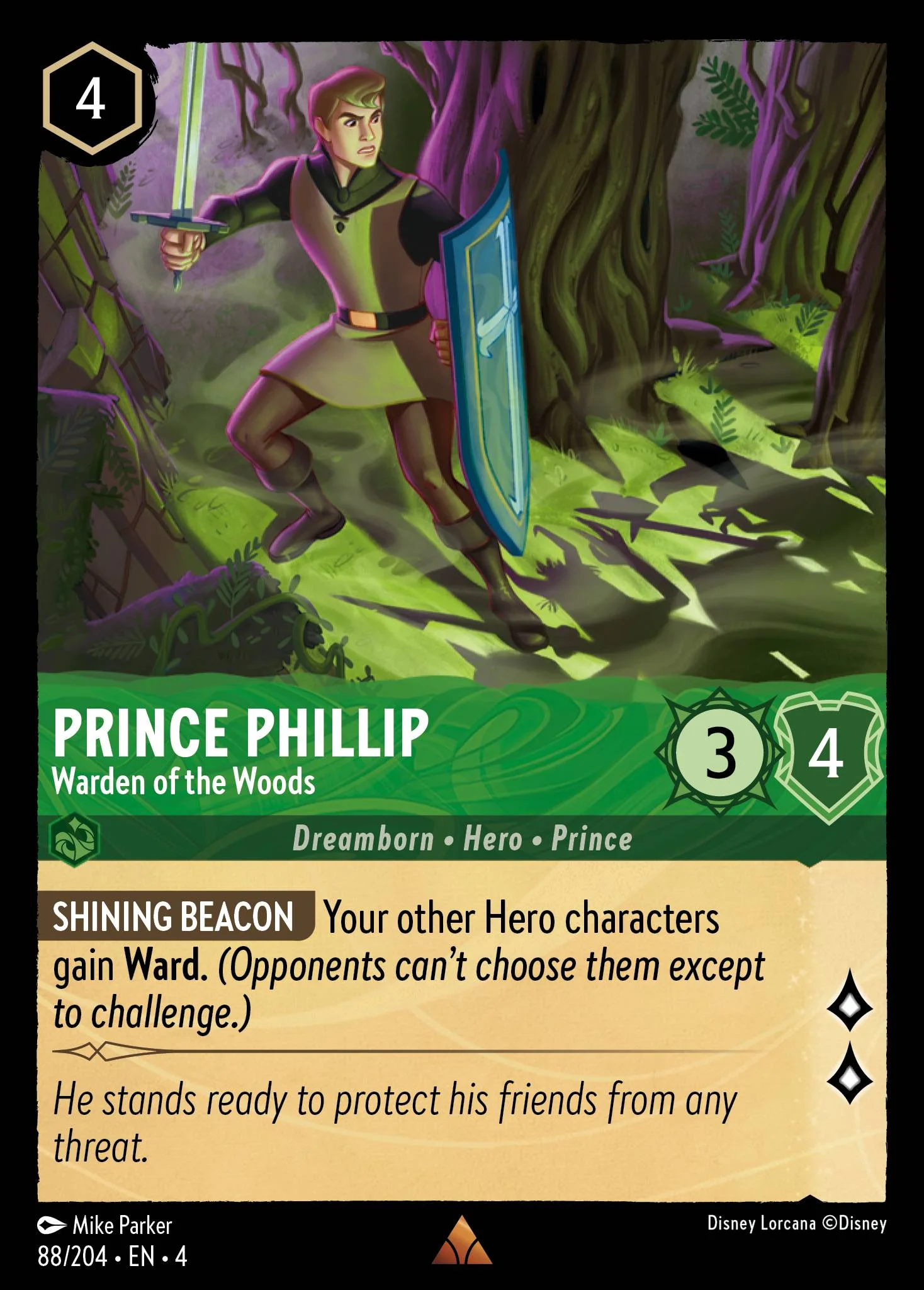 Prince Phillip - Warden of the Woods 88/204 from Ursula's Return