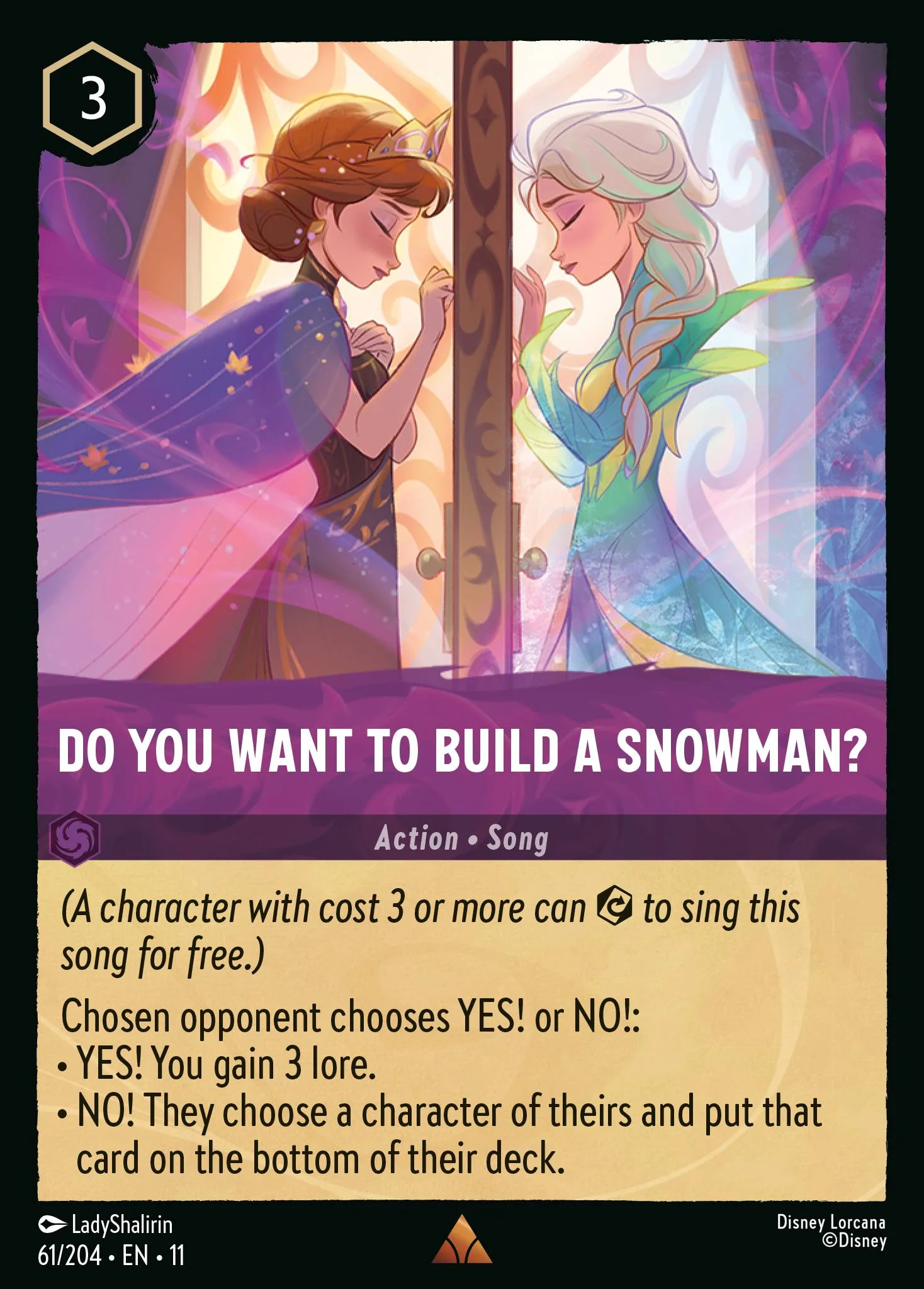 Do You Want to Build A Snowman? 61/204 from Winterspell