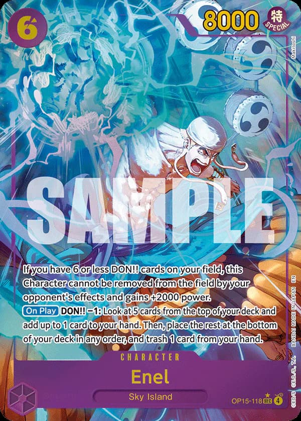 Enel OP15-118 Official alternate printing 1