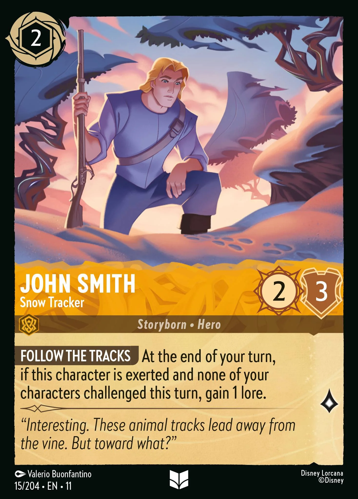 John Smith - Snow Tracker 15/204 from Winterspell