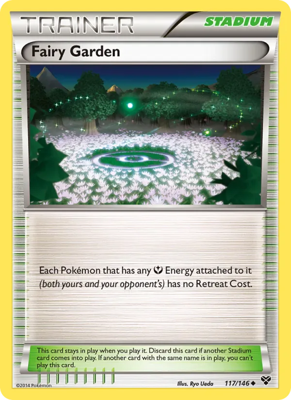 Fairy Garden 117/146 from XY Base Set