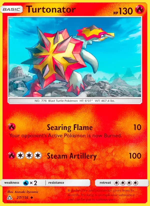 Turtonator 27/156 from Ultra Prism