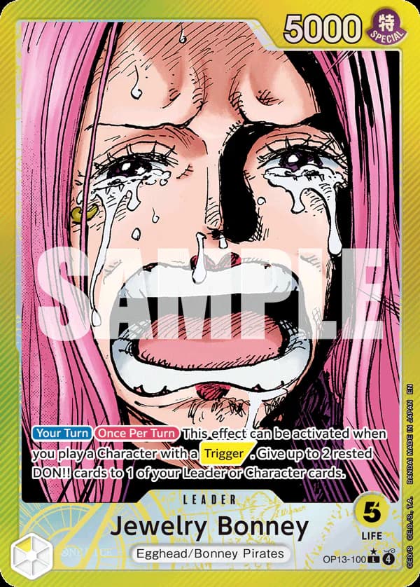 Jewelry Bonney OP13-100 Official alternate printing 1