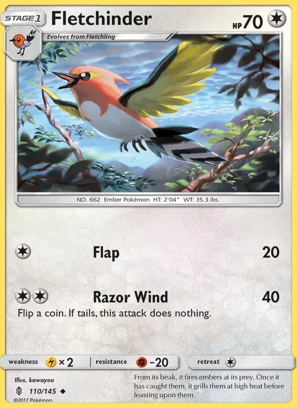 Fletchinder 110/145 from Guardians Rising