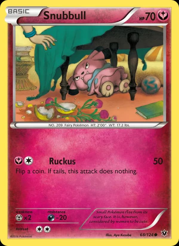 Snubbull 68/124 from Fates Collide