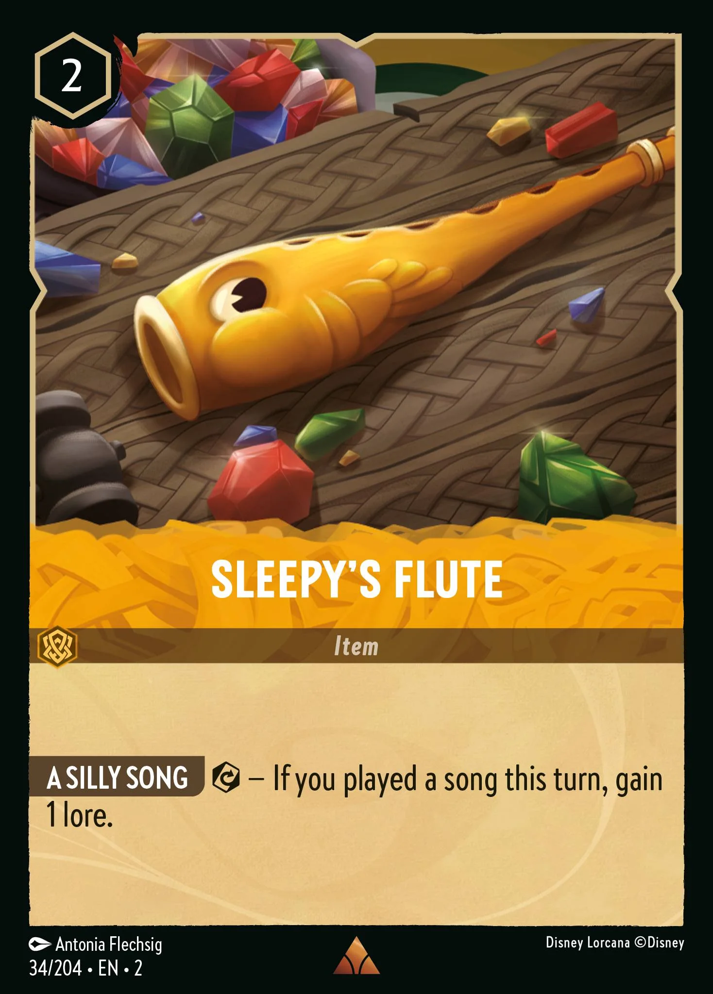 Sleepy's Flute 34/204 from Rise of the Floodborn