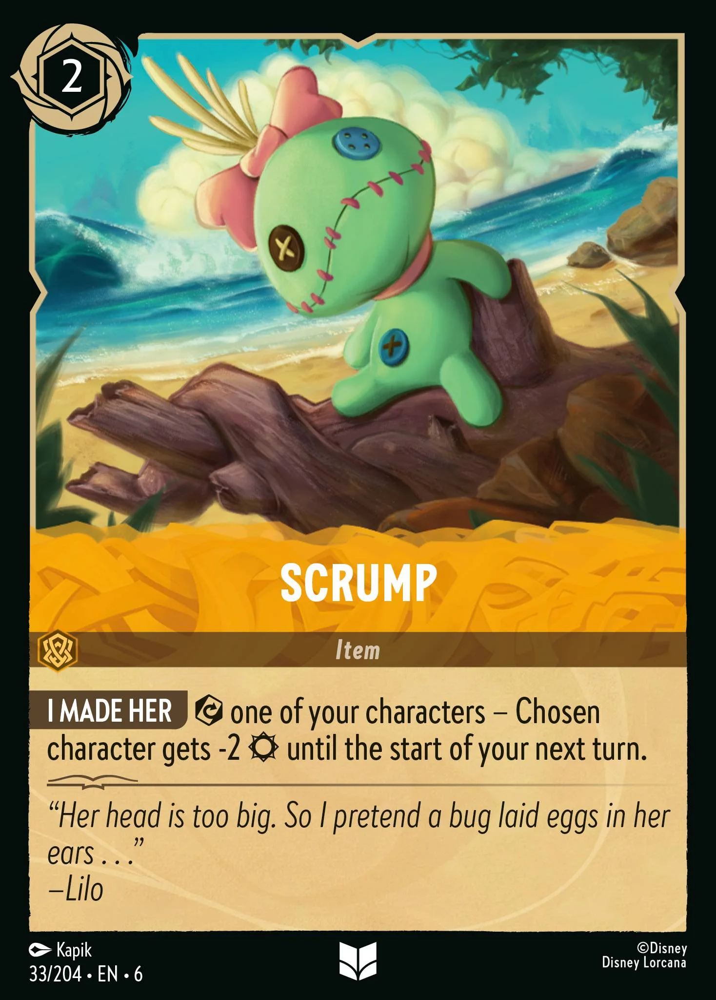 Scrump 33/204 from Azurite Sea