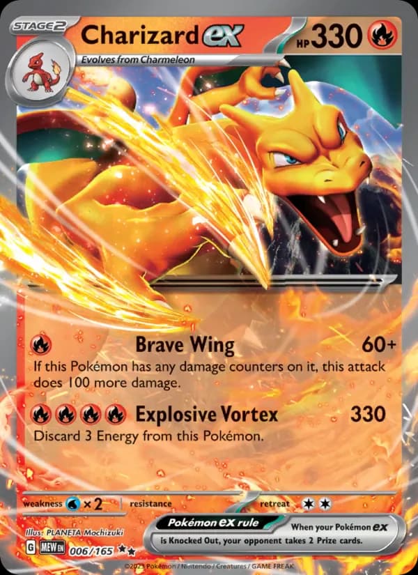 Charizard ex 006/165 from Pokemon 151
