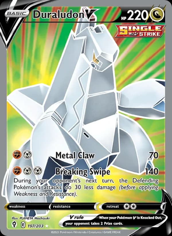 Duraludon V 197/203 from Evolving Skies