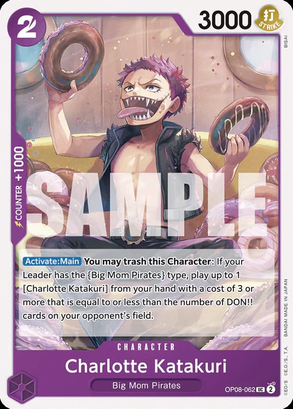 Charlotte Katakuri OP08-062 Standard printing