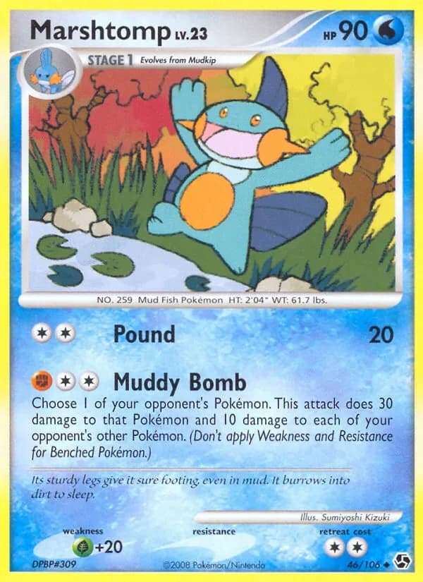 Marshtomp 46/106 from Great Encounters