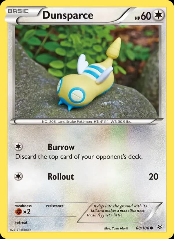 Dunsparce 68/108 from Roaring Skies