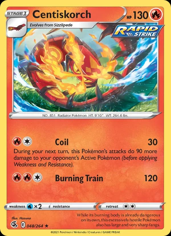 Centiskorch 48/264 from Fusion Strike