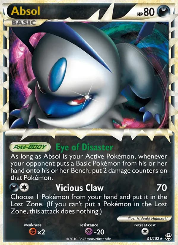 Absol 91/102 from Triumphant