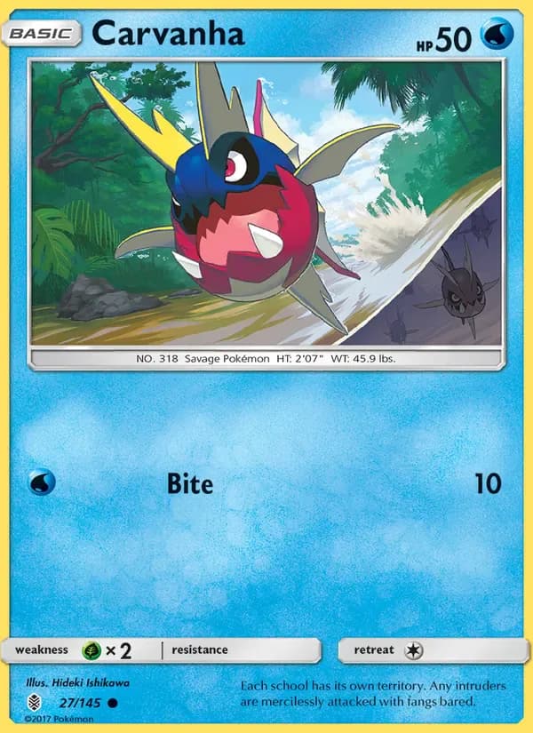 Carvanha 27/145 from Guardians Rising