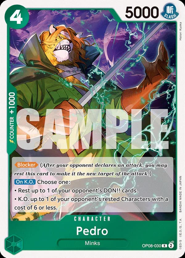 Pedro OP08-030 Standard printing