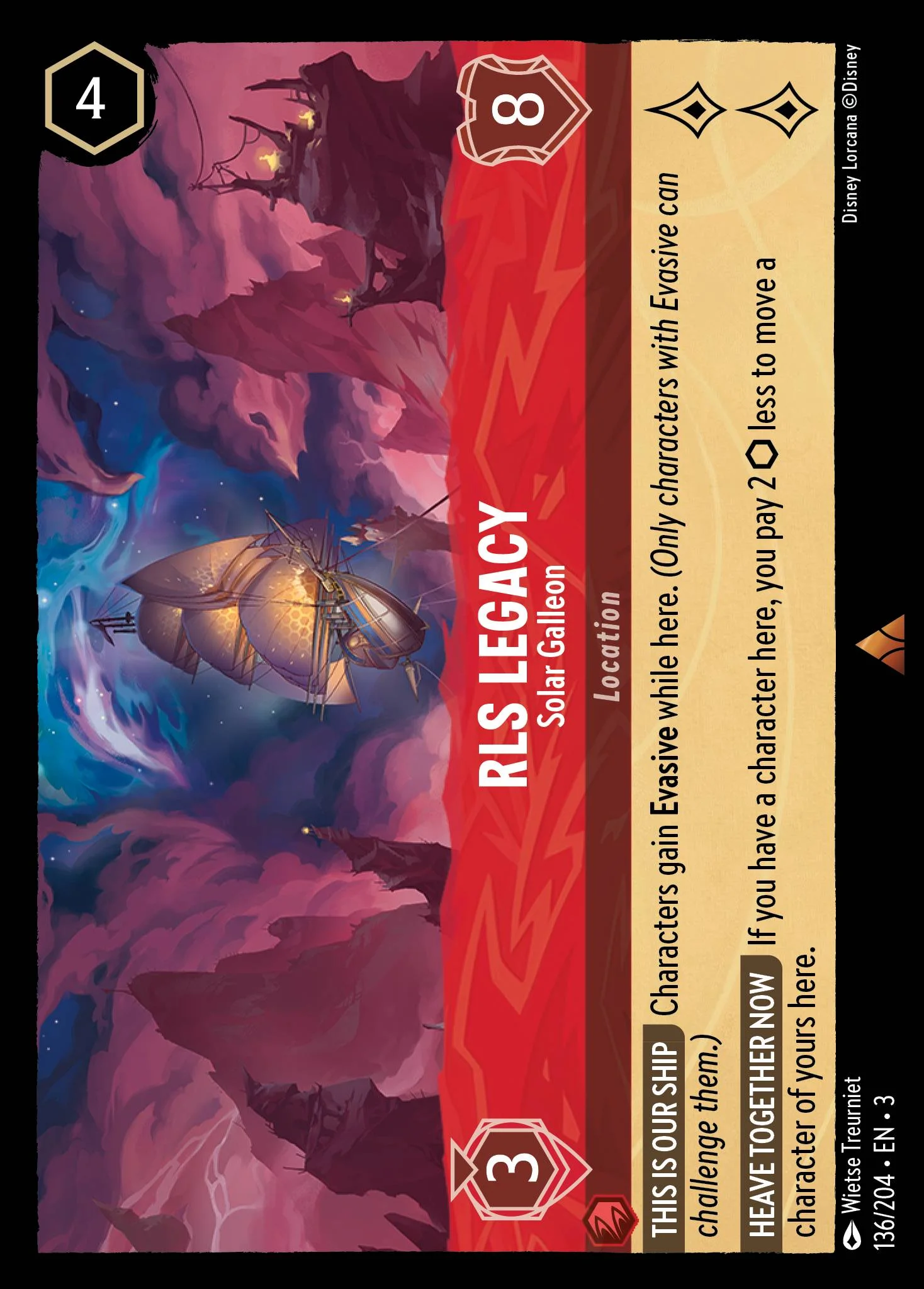 RLS Legacy - Solar Galleon 136/204 from Into the Inklands