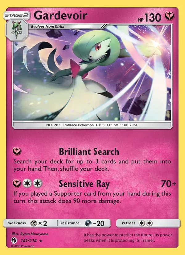 Gardevoir 141/214 from Lost Thunder