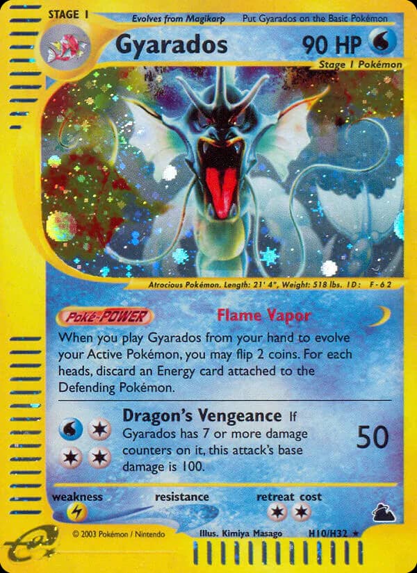 Gyarados H10/144 from Skyridge