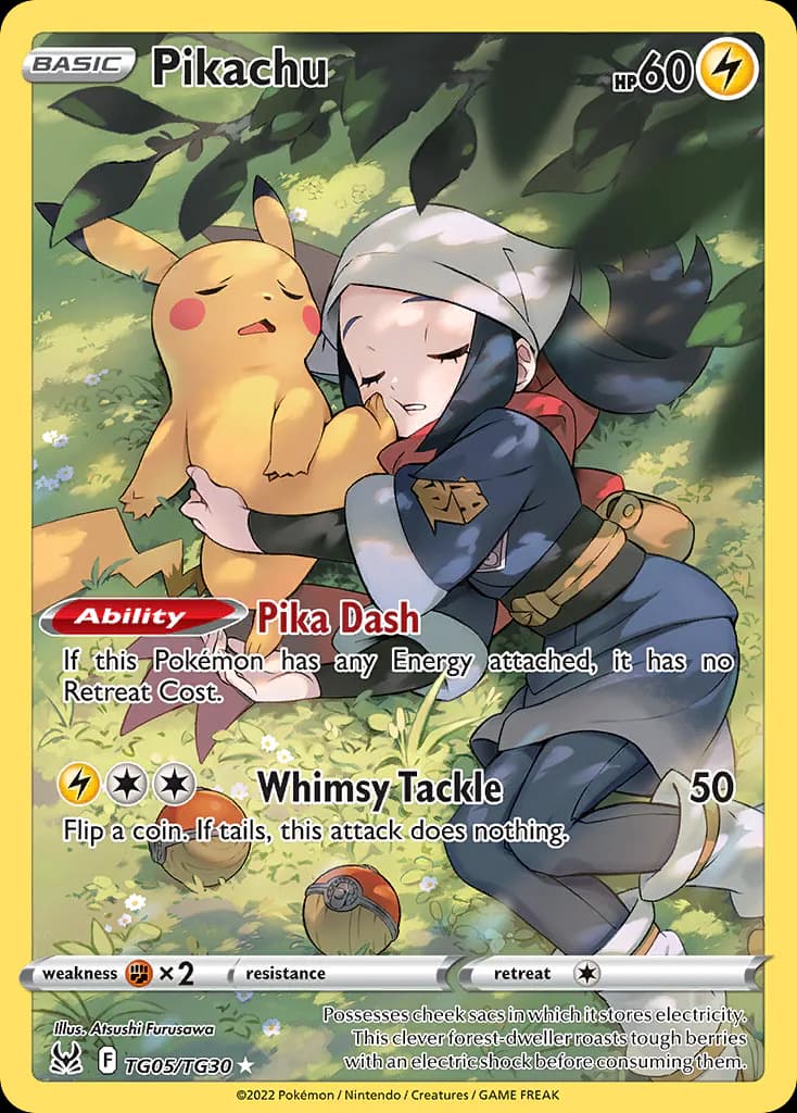 Pikachu TG05/TG30 from Lost Origin