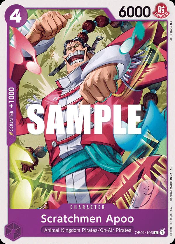 Scratchmen Apoo OP01-103 Standard printing