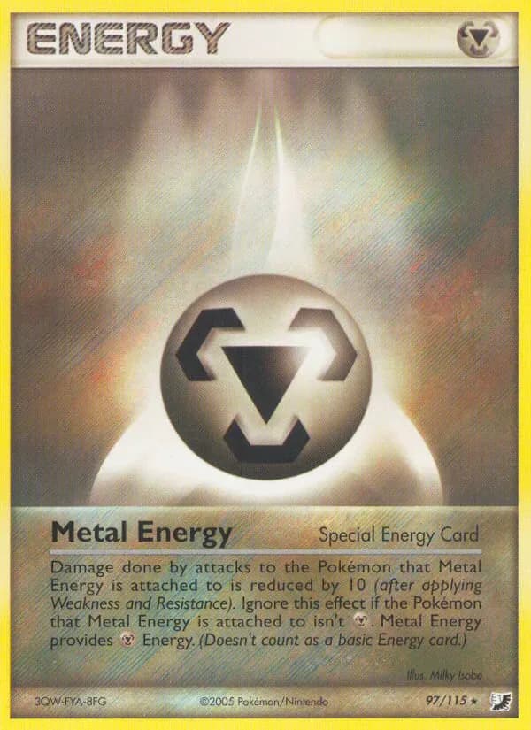 Metal Energy 97/115 from EX Unseen Forces